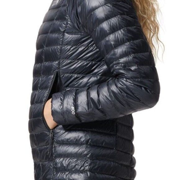 Mountain Hardwear Ghost Whisperer 2 Women's Down Jacket NEW Blue Slate Large - Picture 4 of 6